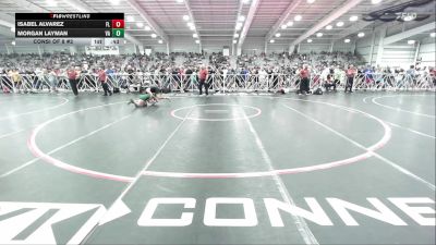 120 lbs Consi Of 8 #2 - Isabel Alvarez, FL vs Morgan Layman, VA