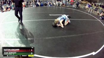 70 lbs Round 1 (4 Team) - Kade Barnash, Kansas Mamba vs Sutton Leischner, South Dakota Thunder