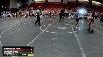 80 lbs Round 4 (6 Team) - Chase Miller-Smith, Neighborhood vs Brynlee Gilmore, Dayton Bandits