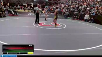106 lbs Champ. Round 1 - Zion Mares, Pueblo County vs Emilio Montano, Widefield
