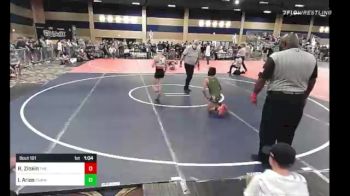 95 lbs Semifinal - Rocklin Zinkin, The Club vs Ivan Arias, Champ Academy