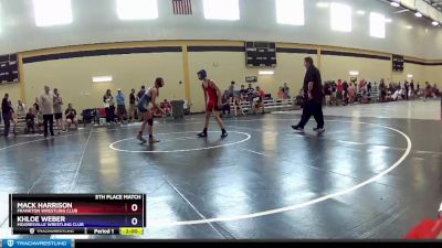 117 lbs Semifinal Brodie Coffey Franklin Central Wrestling Club vs Mack Harrison Frankton Wrestling Club