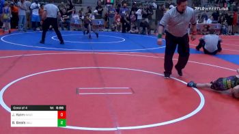 43 lbs Consolation - Jace Keim, Wagoner Heat vs Brody Beals, Salina Wrestling Club (SWC)