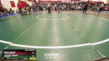 138 lbs Cons. Round 2 - George Joseph, Monterey vs Colin Chung, Menlo-Atherton