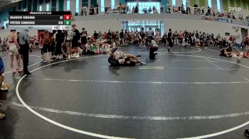 157 lbs Round 2 (4 Team) - Mason Obama, Spec Ops vs Peter Simkins, Beebe Trained Blue