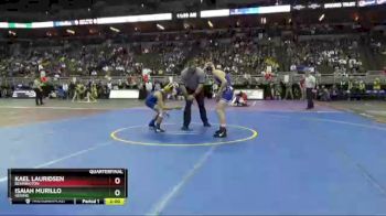 Quarterfinal - Kael Lauridsen, Bennington vs Isaiah Murillo, Gering