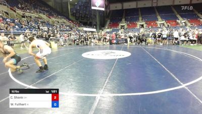 157 lbs Rnd Of 64 - Carter Shank, OH vs William Fullhart, IA