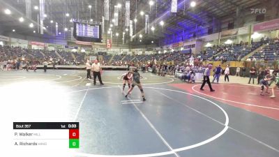 109 lbs Consi Of 16 #2 - Peyton Walker, Milliken Middle School vs Amelia Richards, Hanover Middle School