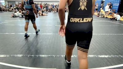 175 lbs Round 1 (4 Team) - Xaveir Pena, Funky Monkey vs Adhan Aburayyan, Oakleaf WC
