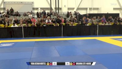 Brianna Ste-Marie vs Fiona Keenan Mortell 2024 World IBJJF Jiu-Jitsu No-Gi Championship