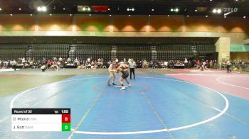 190 lbs Round Of 32 - Deshon Moore, Lassen vs Jake Bott, Davis