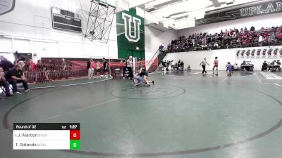 106 lbs Round Of 32 - Josue Alarcon, Sylmar vs Trey Gotanda, Schurr