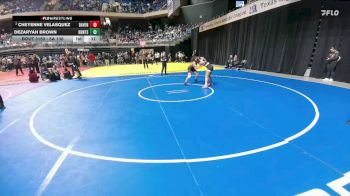 5A 138 lbs Cons. Round 1 - Cheyenne Velasquez, Comal Davenport vs Dezaryah Brown, Huntsville