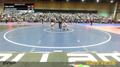 46 lbs Consolation - Kaia Gates, Iron Faith Wrestling vs Alison Sutfin, Top Rank