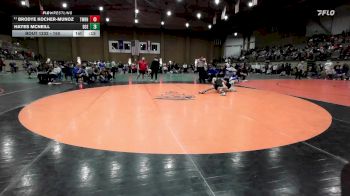 150 lbs Cons. Round 4 - Hayes Mcneill, Deer Creek vs Brodye Kocher-munoz, Washburn Rural