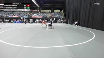 174 lbs Cons. Round 4 - 12 Leo Galasso, Indiana Tech vs 15 Trace Braun, Southeastern