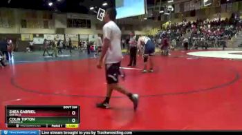 170 lbs Cons. Round 1 - Colin Tipton, Camarillo vs Shea Gabriel, Oak Hills