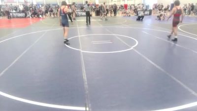 126 lbs Consi Of 8 #1 - Trevor Hamm, Aztec WC vs Cash LaFlesch, The Sunkids Camp