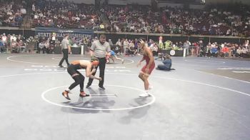 D 1 138 lbs Champ. Round 2 - Keith Hodge, Brother Martin vs Mark Evans, Catholic - B.R.