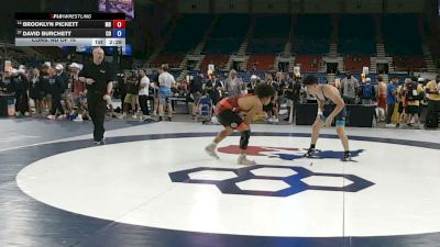 157 lbs Cons. Rd Of 16 - Brooklyn Pickett, Maryland vs David Burchett, Colorado