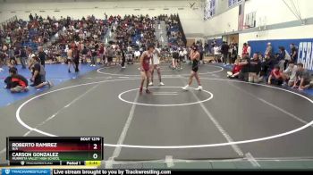 120 lbs Cons. Round 2 - Carson Gonzalez, Murrieta Valley High School vs Roberto Ramirez, N/A