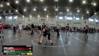 120 lbs Round 5 (6 Team) - Jake Landis, St. Paris Graham vs Brody Julian, Osprey WC