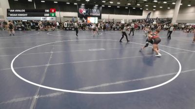 144 lbs Cons. Quarters - Ian Avalos, Team Idaho Wrestling Club vs Noah Knight, Chickasha Wrestling