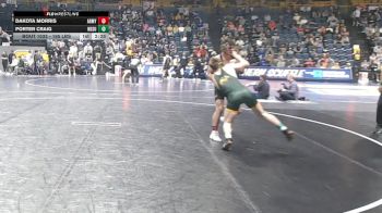 165 lbs Round Of 64 - Dakota Morris, Army vs Porter Craig, North Dakota State