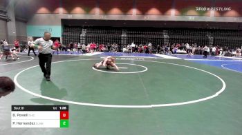 120 lbs Round Of 64 - Bryce Powell, Chico vs Payton Hernandez, Columbia