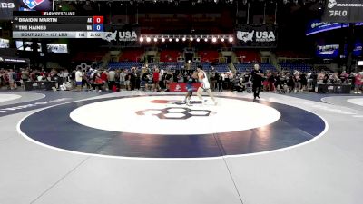 157 lbs Cons. Rd Of 16 - Braidin Martin, AK vs Tre Haines, WA