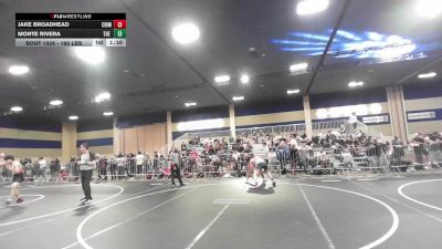 165 lbs Round Of 128 - Jake Broadhead, Crimson Cliffs vs Monte Rivera, The Wrestling Factory