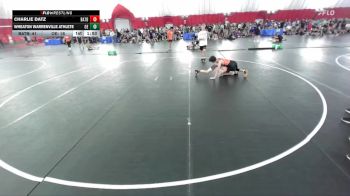 106 lbs Semis & Wb (16 Team) - Wheaton Warrenville Athlete, Oswego East vs Charlie Datz, Batavia B