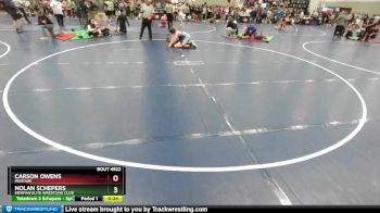 126 lbs Cons. Round 4 - Carson Owens, Missouri vs Nolan Schepers, Eierman Elite Wrestling Club