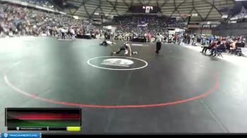 1 lbs Champ. Round 1 - Gavin George, Naches Valley vs Reece Decourval, Klahowya