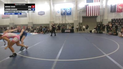 105-110 lbs Champ. Rd Of 16 - Jenise Chan, Ayala Smash vs Lorien Bowns, Nyssa Bulldogs