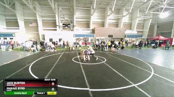 138 lbs Cons. Round 3 - Makaio Byrd, Davis vs Jack Burton, Brighton