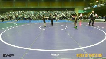 64 lbs Round Of 16 - Maverick Somers, GOLD BEACH PANTHERS vs Luke Minich, Shootbox