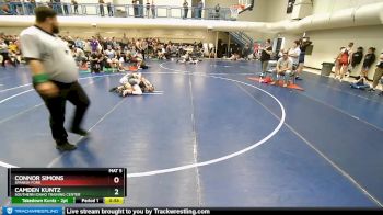 106 lbs Quarterfinal - Camden Kuntz, Southern Idaho Training Center vs Connor Simons, Spanish Fork