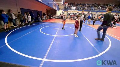 55 lbs Rr Rnd 1 - Logan Foster, Keystone Kids vs Gussie Whittaker, Sperry Wrestling Club