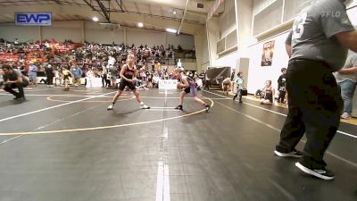 76 lbs Consi Of 8 #2 - Keaghan Camp, Collinsville Cardinal Youth Wrestling vs Ryker Campbell, Sperry Wrestling Club