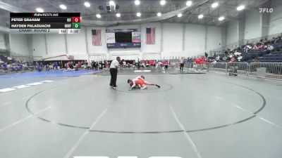 157 lbs Champ. Round 2 - Peter Graham, RIT vs Hayden Palaguachi, Hunter