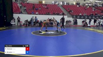 65 kg Rnd Of 32 - Ramon Salazar, Colorado vs Cole Brooks, Wyoming Wrestling Reg Training Ctr