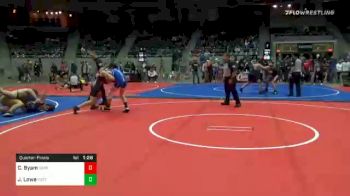 132 lbs Quarterfinal - Chase Byam, Dark Cloud Wrestling Club vs James Lowe, Poteau Youth Wrestling Academy
