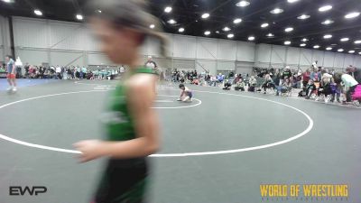 50 lbs Rr Rnd 1 - Harley Beckley, Mat Union Misfits K-6 vs Piper Norrell, Oklahoma Mafia Girls K-6