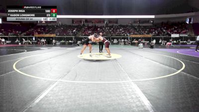 235 lbs Round Of 64 - Joseph Inga, Texas A&M vs Kason Longmore, Utah Tech