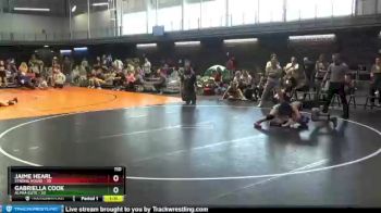 110 lbs Round 2 (6 Team) - Gabriella Cook, Alpha Elite vs Jaime Hearl, Strong House