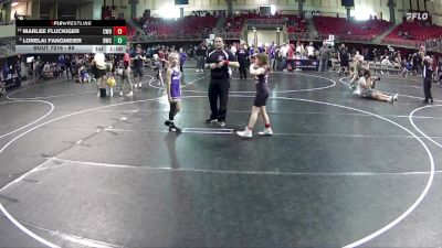 89 lbs Cons. Semi - Lorelai Fangmeier, Blair Wrestling Club vs Marlee Fluckiger, CWO