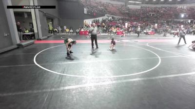 110 lbs Cons. Round 5 - Mason Wilber, GET Blue Demons vs Tucker Stuessel, Melrose-Mindoro