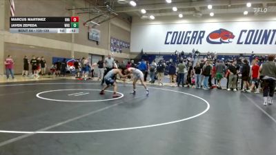 125-128 lbs Round 1 - Javen Zepeda, Warrenton High School vs Marcus Martinez, Unattached