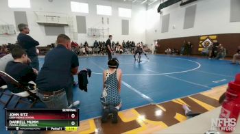 105 lbs Semifinal - John Sitz, Cody Middle School vs Darrell Mumm, Powell Middle School